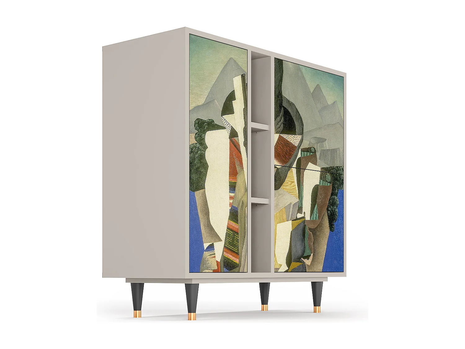 Buffet - 94х96х41 cm - BS5 - The Cubist Paintings , Sable