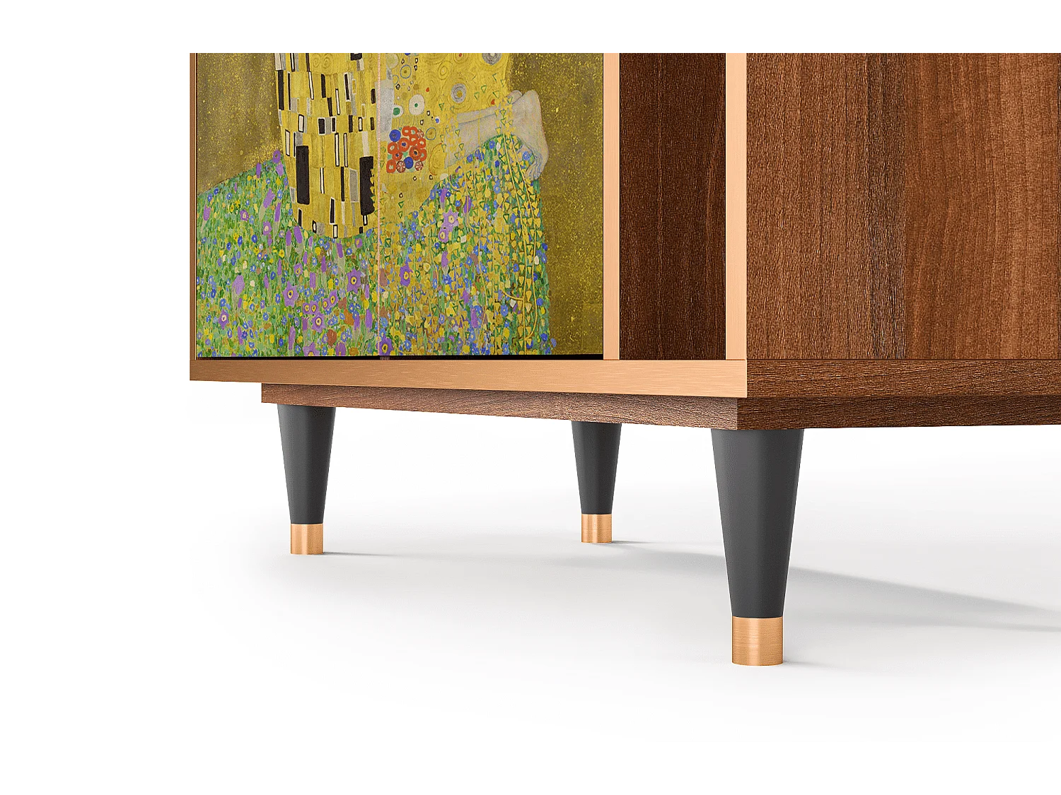 Buffet - 96х110х41 cm - BS6 - The Kiss by Klimt , Noyer