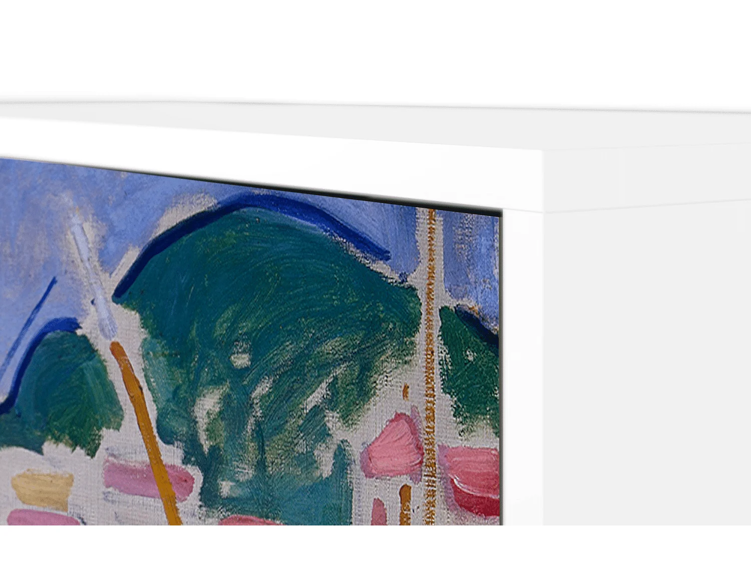 Aparador - 115х84х41 cm - S3 - The Port of Collioure , Blanco