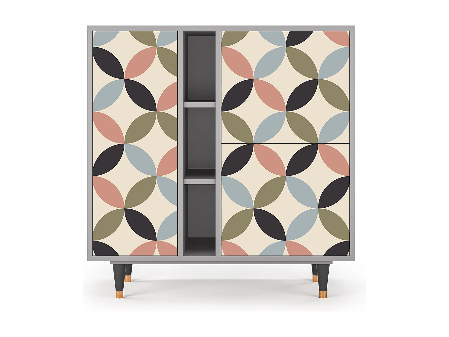 Credenza - 94х96х41 cm - BS5 - Butterfly Effect, Grigio