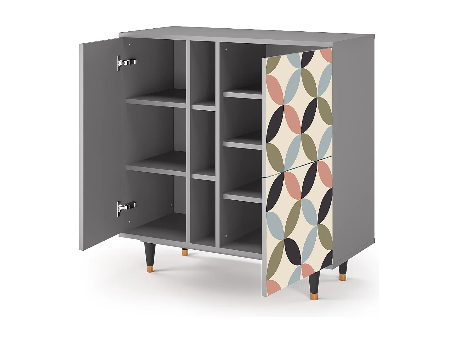 Credenza - 94х96х41 cm - BS5 - Butterfly Effect, Grigio