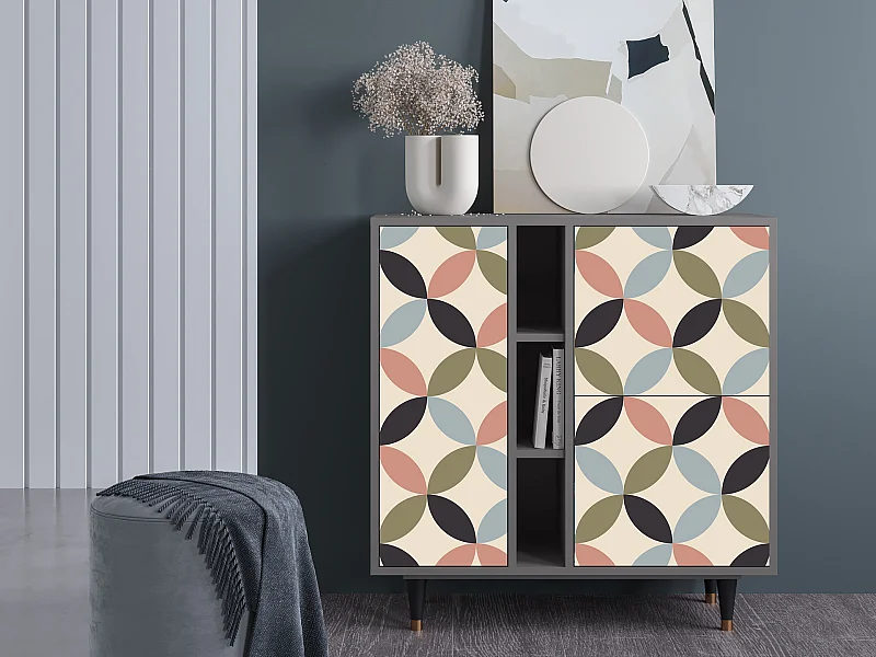 Credenza - 94х96х41 cm - BS5 - Butterfly Effect, Grigio