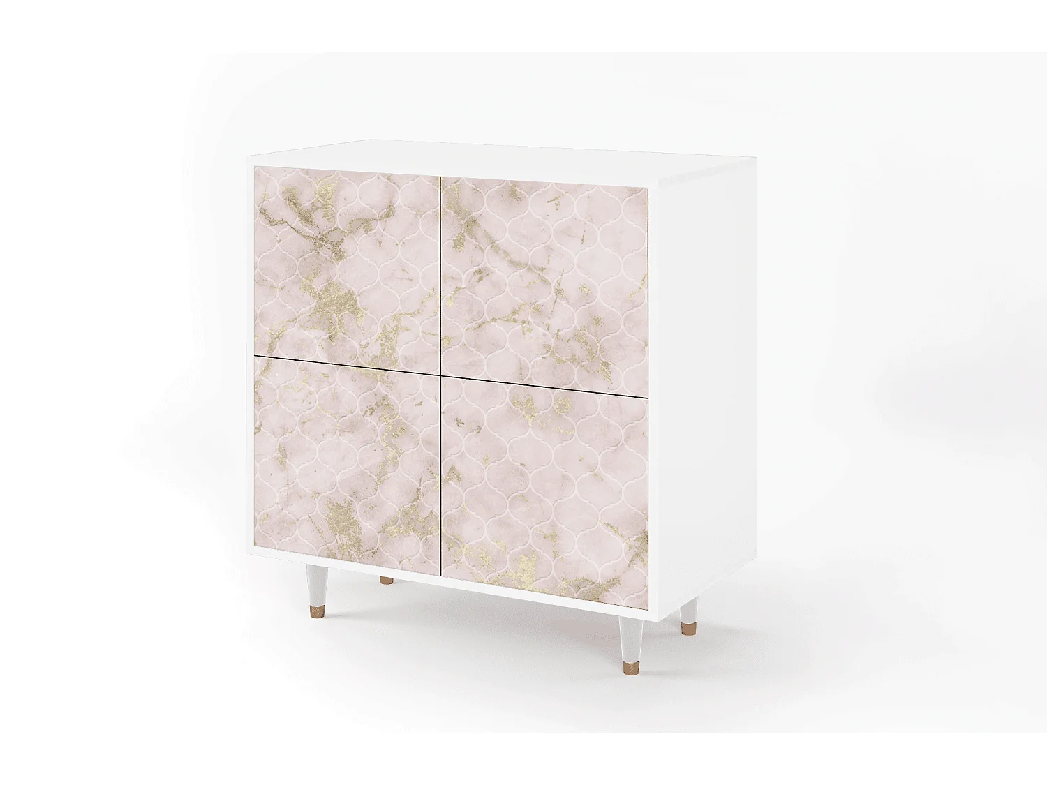 Aparador - 94x96x48 cm - BS3 - Dirty Roses, Branco