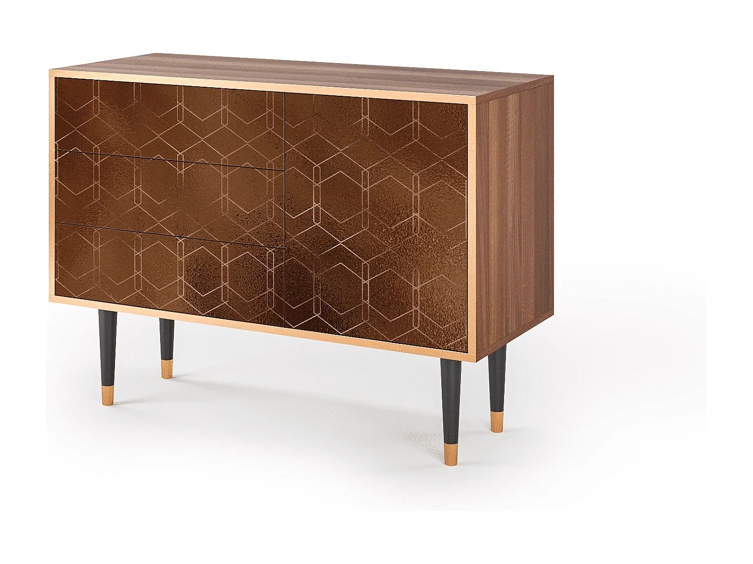 Credenza - 115х84х41 cm - S3 - Chocolate Bar, Noce