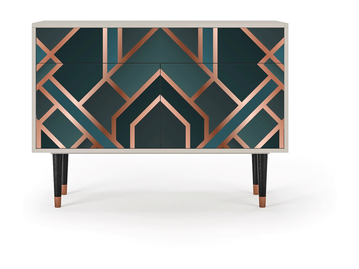 Aparador - 115x85x48 cm - BS4 - Bronze Crossroad, Areia