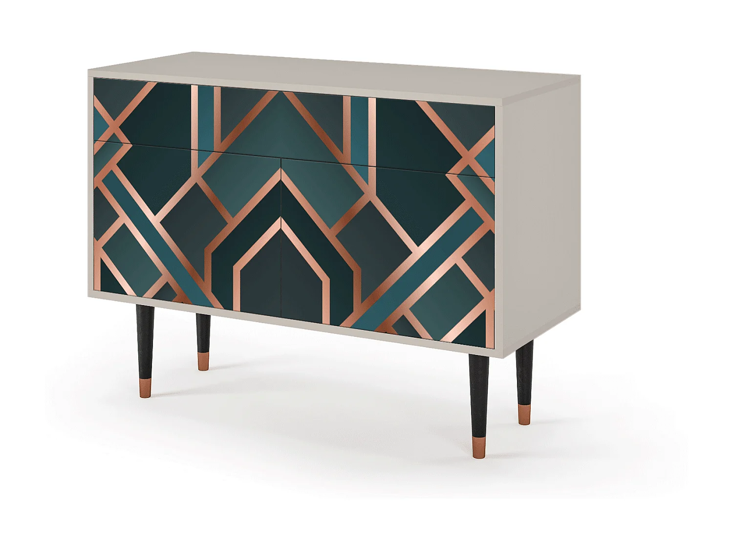 Aparador - 115x85x48 cm - BS4 - Bronze Crossroad, Areia