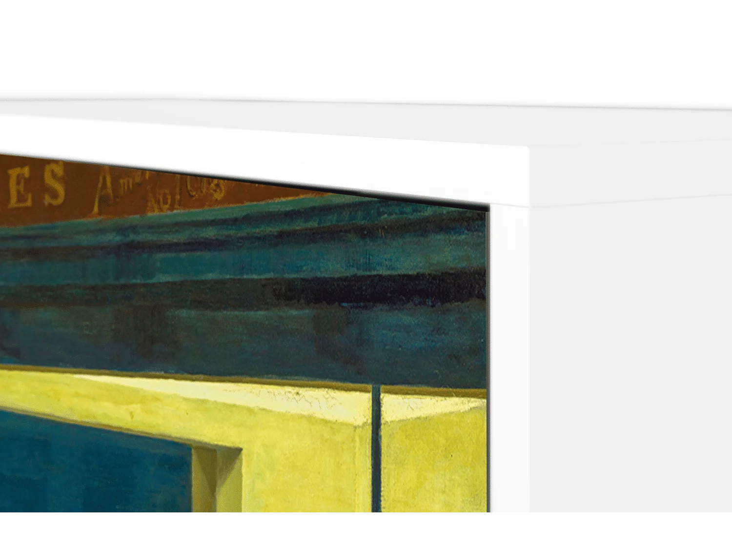 Buffet - 115х84х41 cm - S3 - Nighthawks by Hopper, Blanc