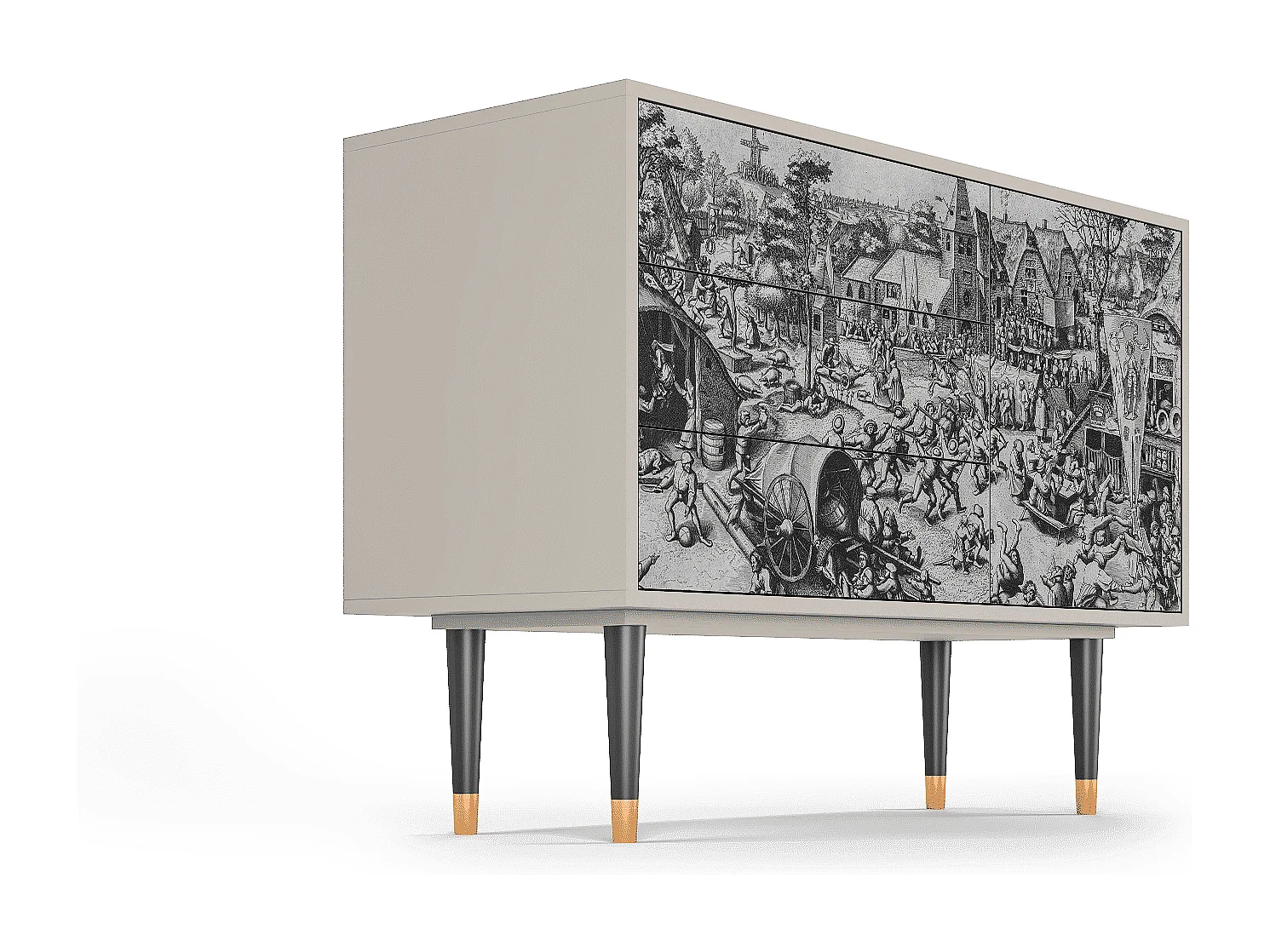 Dressoir - 115х84х41 cm - S3 - The Festival of Saint, Zand