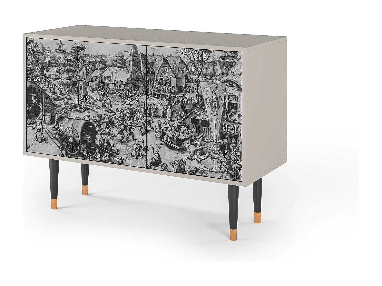 Aparador - 115х84х41 cm - S3 - The Festival of Saint, Areia