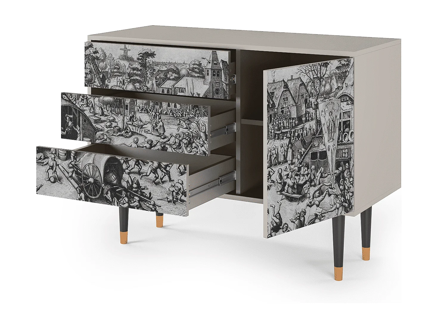Credenza - 115х84х41 cm - S3 - The Festival of Saint, Sabbia