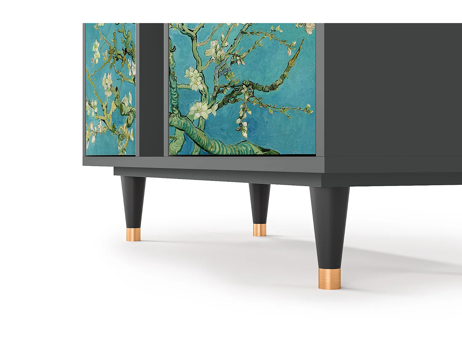 Aparador - 94х96х41 cm - BS5 - Almond Blossom, Antracita