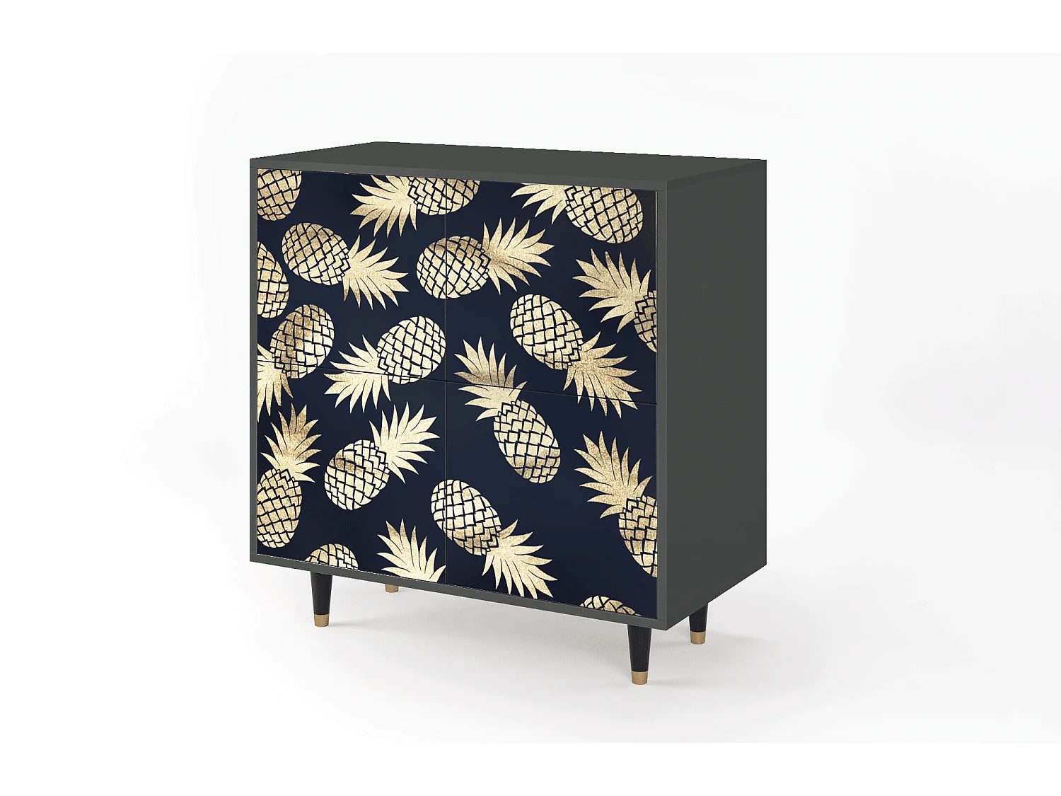 Buffet - 94x96x48 cm - BS3 - Sunny Pineaple, Anthracite