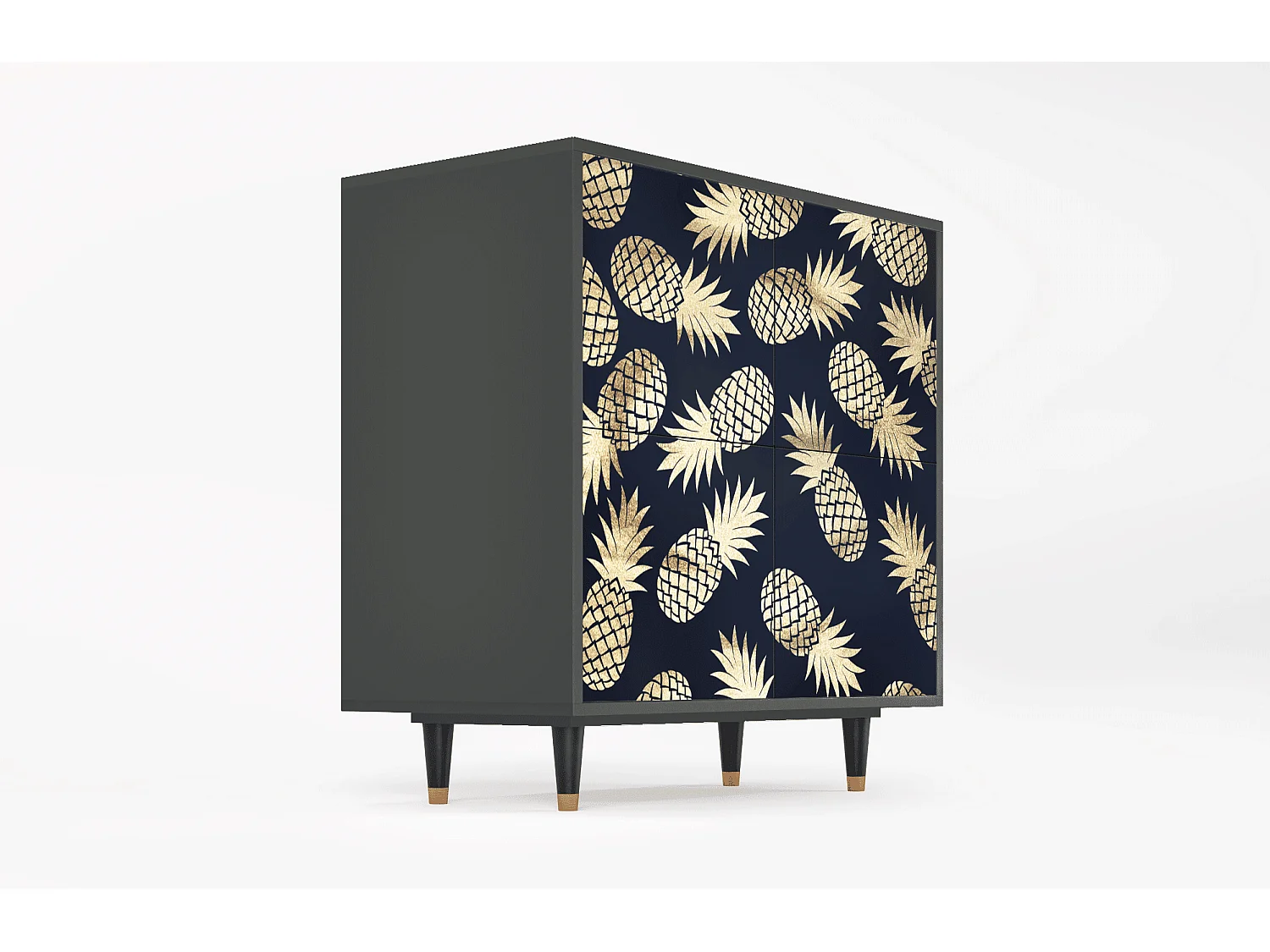 Buffet - 94x96x48 cm - BS3 - Sunny Pineaple, Anthracite