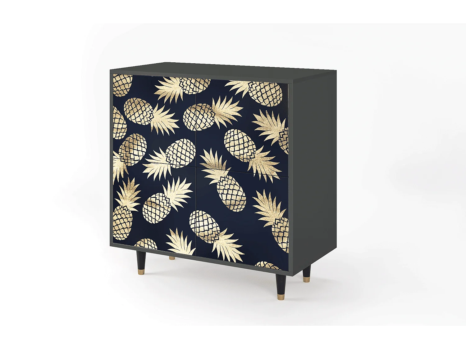 Buffet - 94x96x48 cm - BS3 - Sunny Pineaple, Anthracite