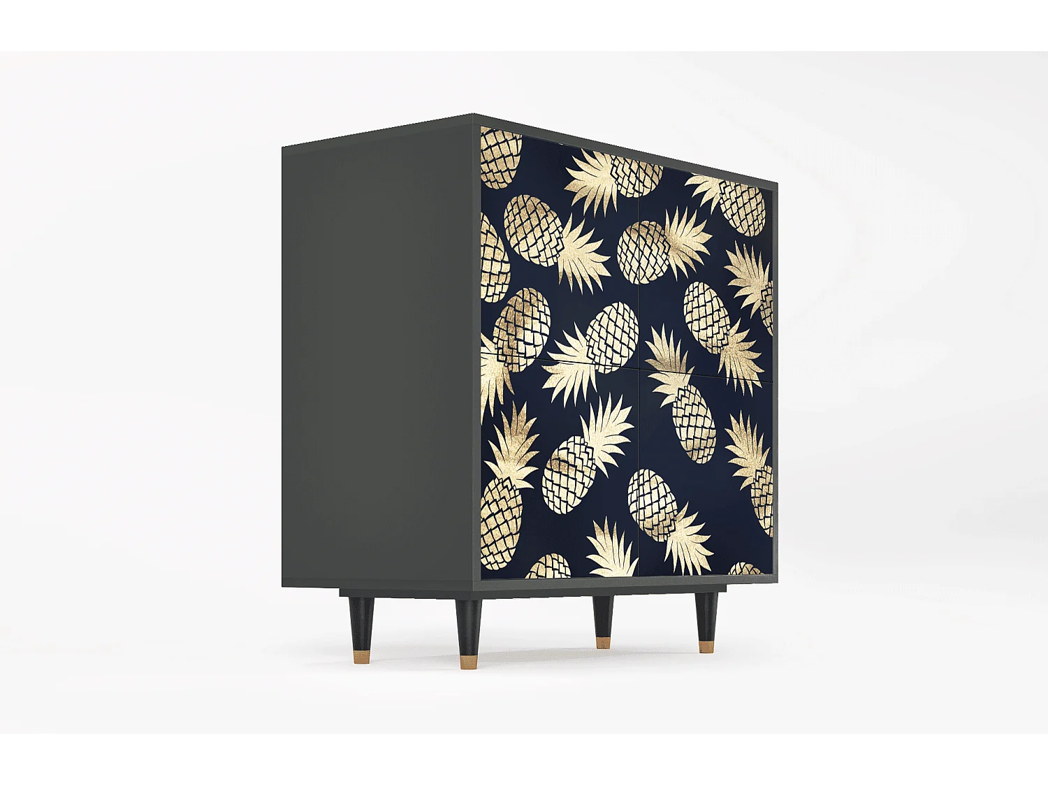 Buffet - 94x96x48 cm - BS3 - Sunny Pineaple, Anthracite