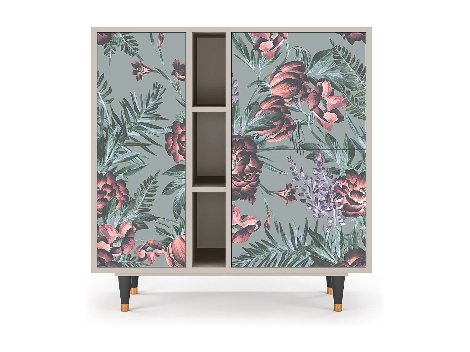 Dressoir - 94х96х41 cm - BS5 - Light Peonies, Zand