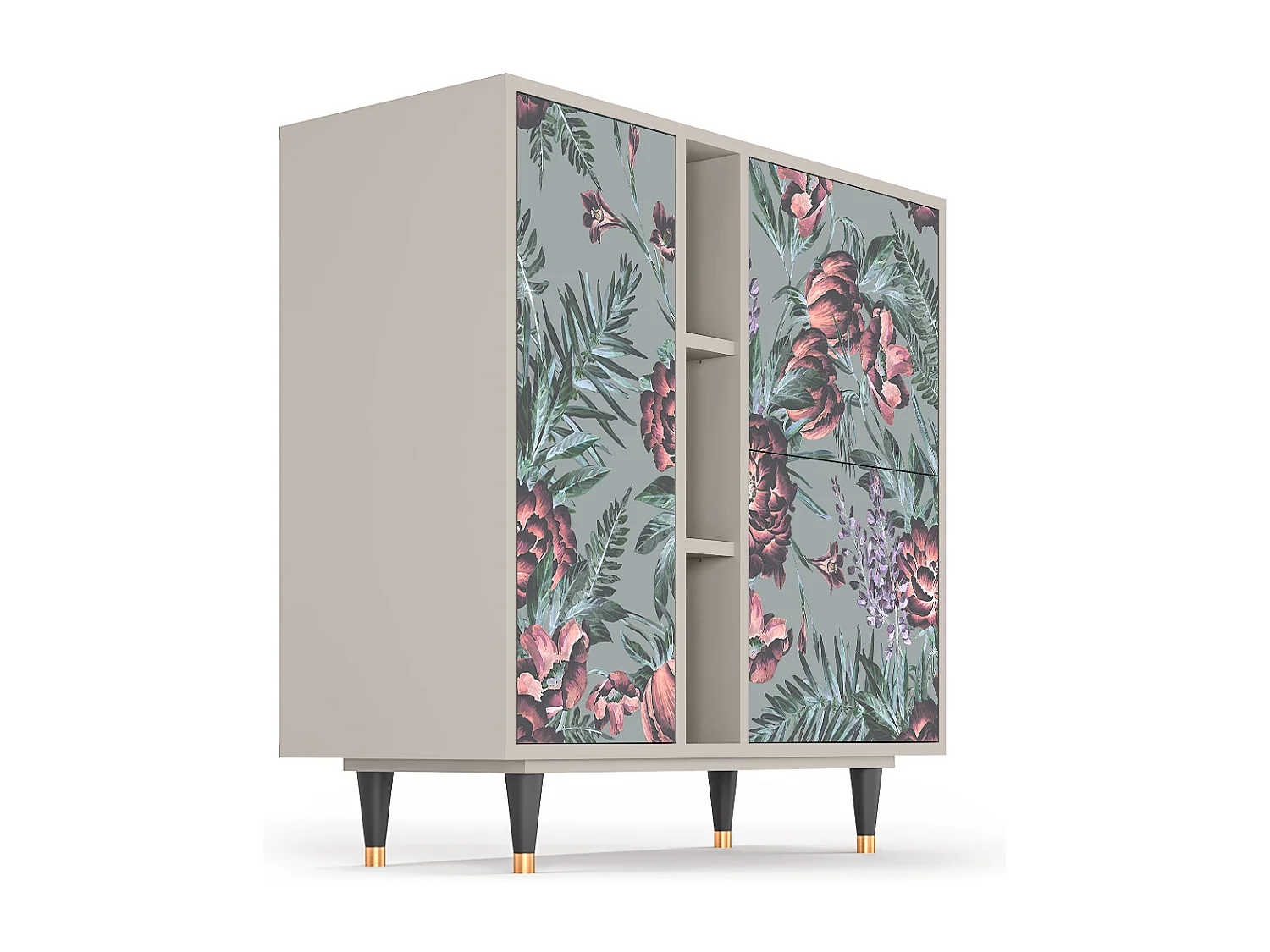 Dressoir - 94х96х41 cm - BS5 - Light Peonies, Zand