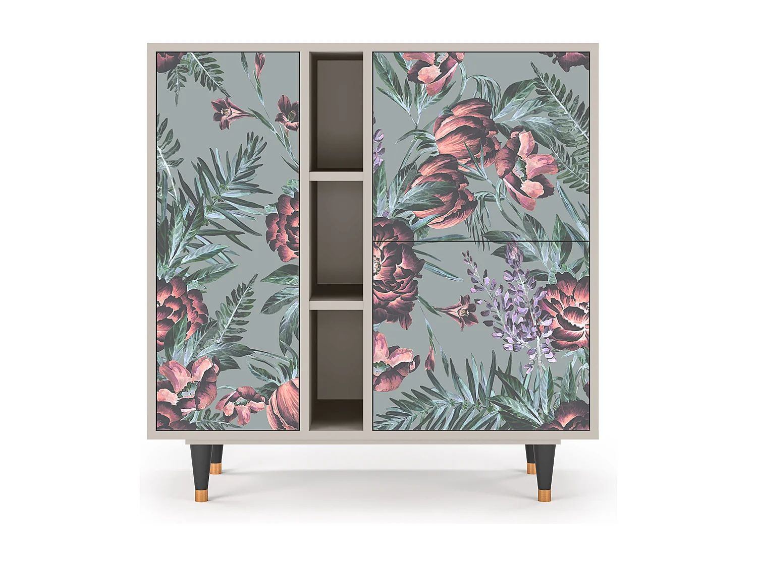 Buffet - 94х96х41 cm - BS5 - Light Peonies, Sable