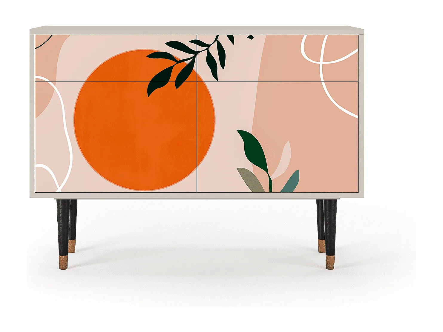 Buffet - 115x85x48 cm - BS4 - Artwork, Sable