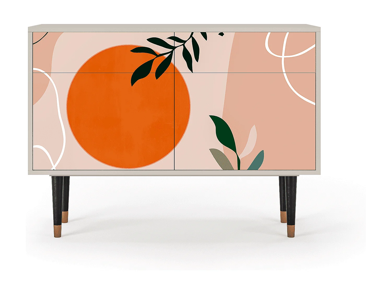 Buffet - 115x85x48 cm - BS4 - Artwork, Sable