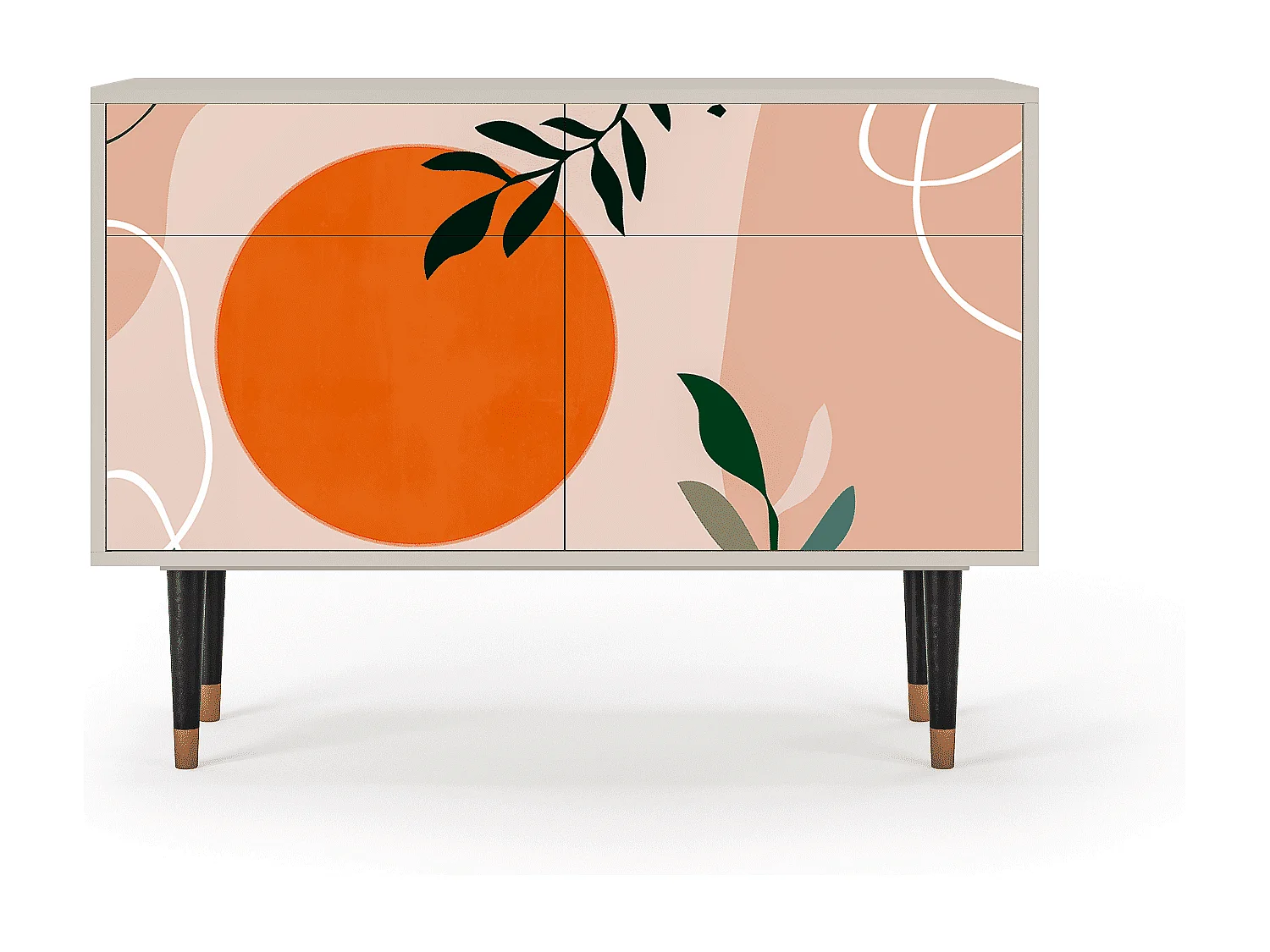 Buffet - 115x85x48 cm - BS4 - Artwork, Sable