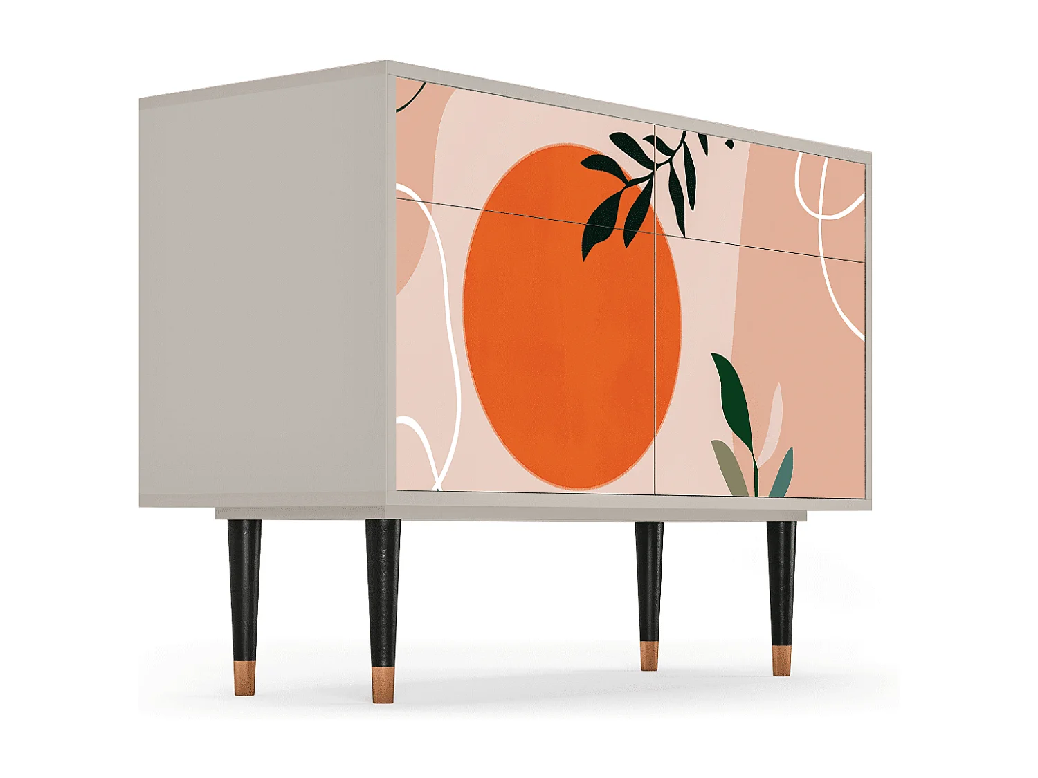 Buffet - 115x85x48 cm - BS4 - Artwork, Sable