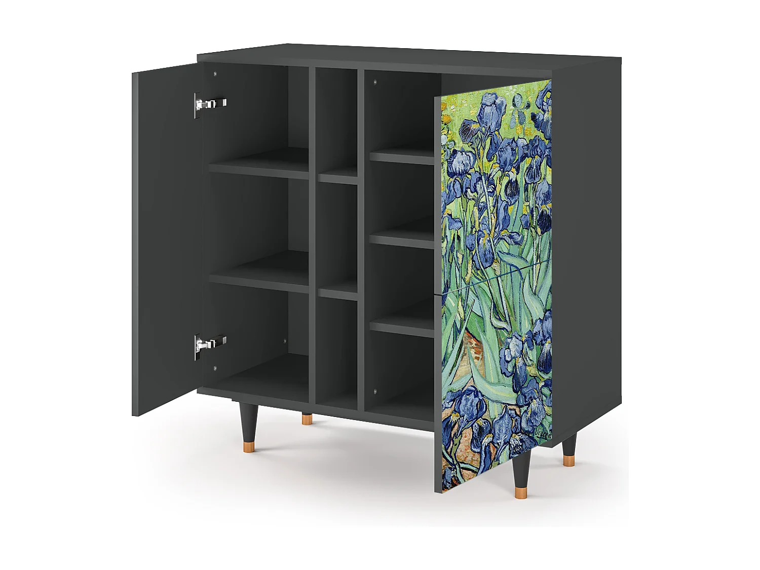 Credenza - 94х96х41 cm - BS5 - Irises , Antracite