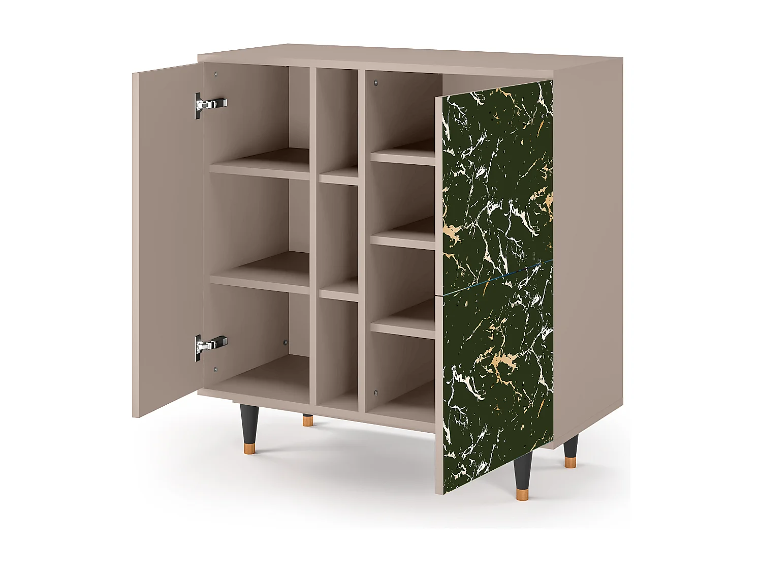 Buffet - 94х96х41 cm - BS5 - Amazon Forest, Latte