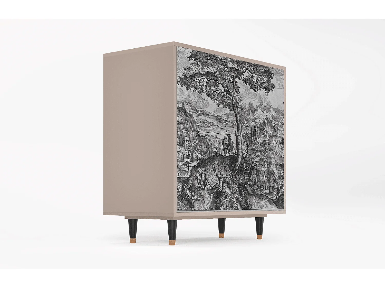 Dressoir - 94x96x48 cm - BS3 - Milites Requiescentes, Latte