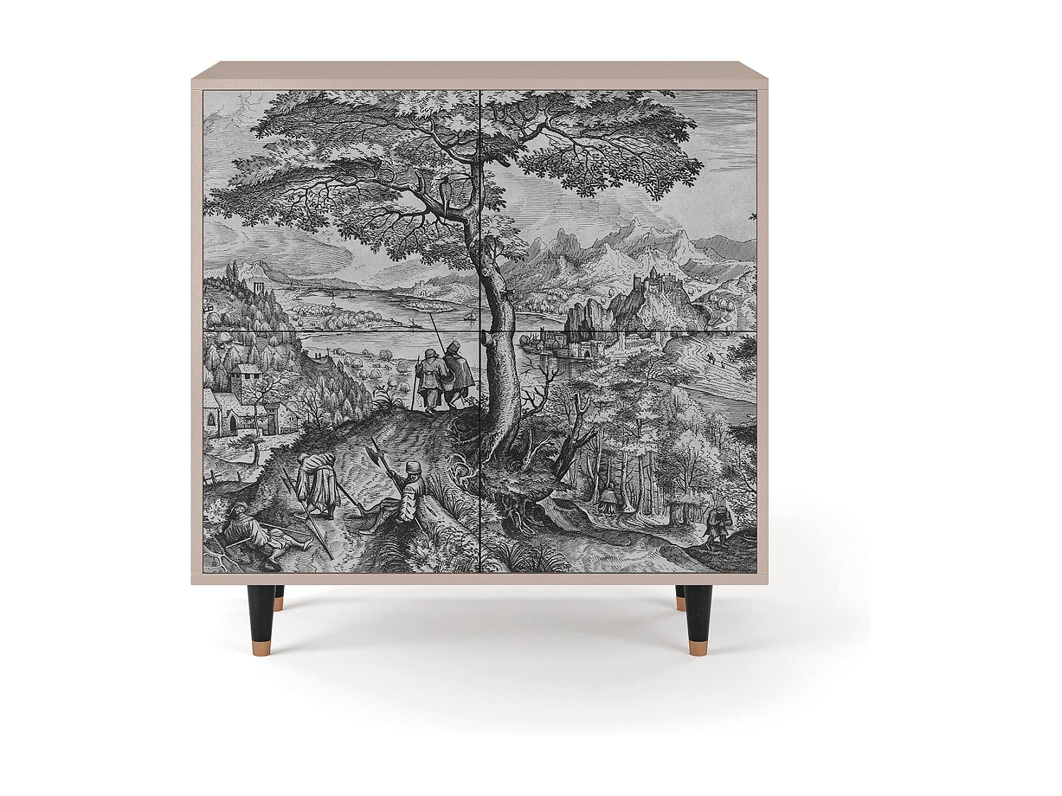 Buffet - 94x96x48 cm - BS3 - Milites Requiescentes, Latte