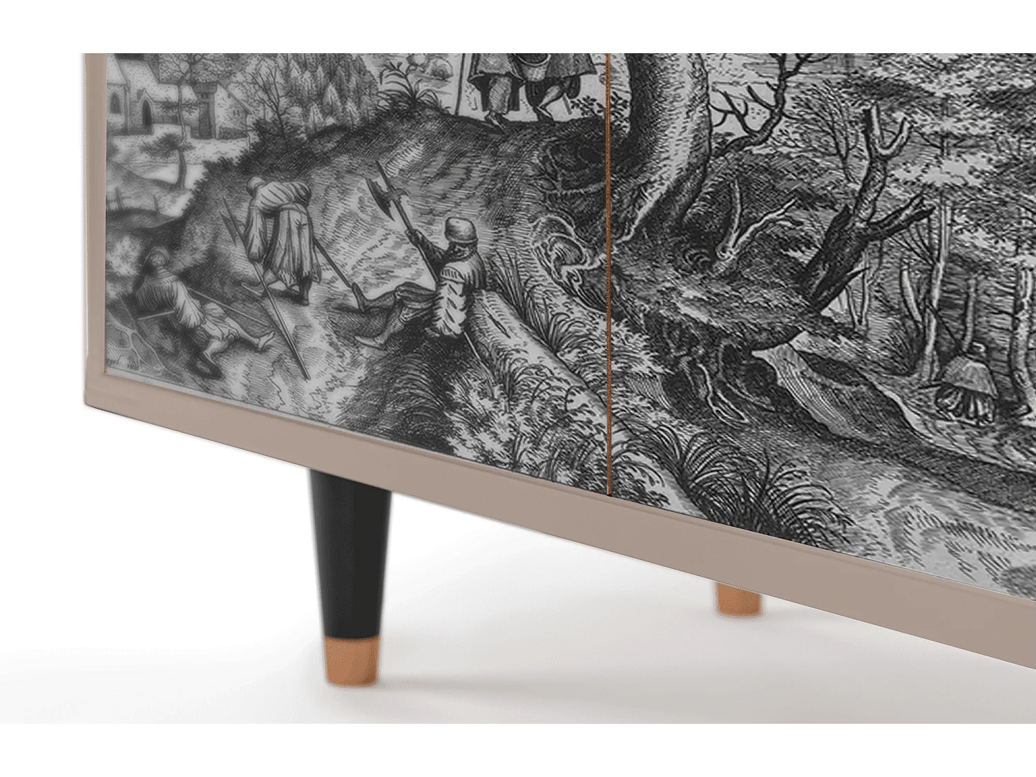 Buffet - 94x96x48 cm - BS3 - Milites Requiescentes, Latte