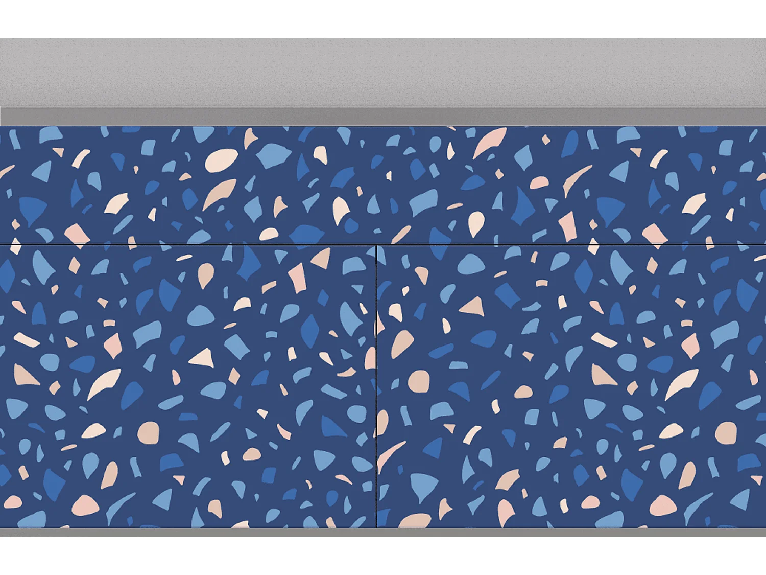 Aparador - 115x85x48 cm - BS4 - Soap Whirpool, Gris