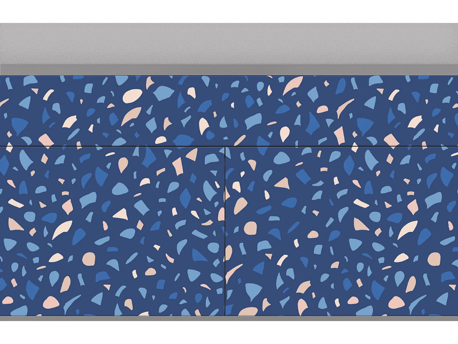 Buffet - 115x85x48 cm - BS4 - Soap Whirpool, Gris