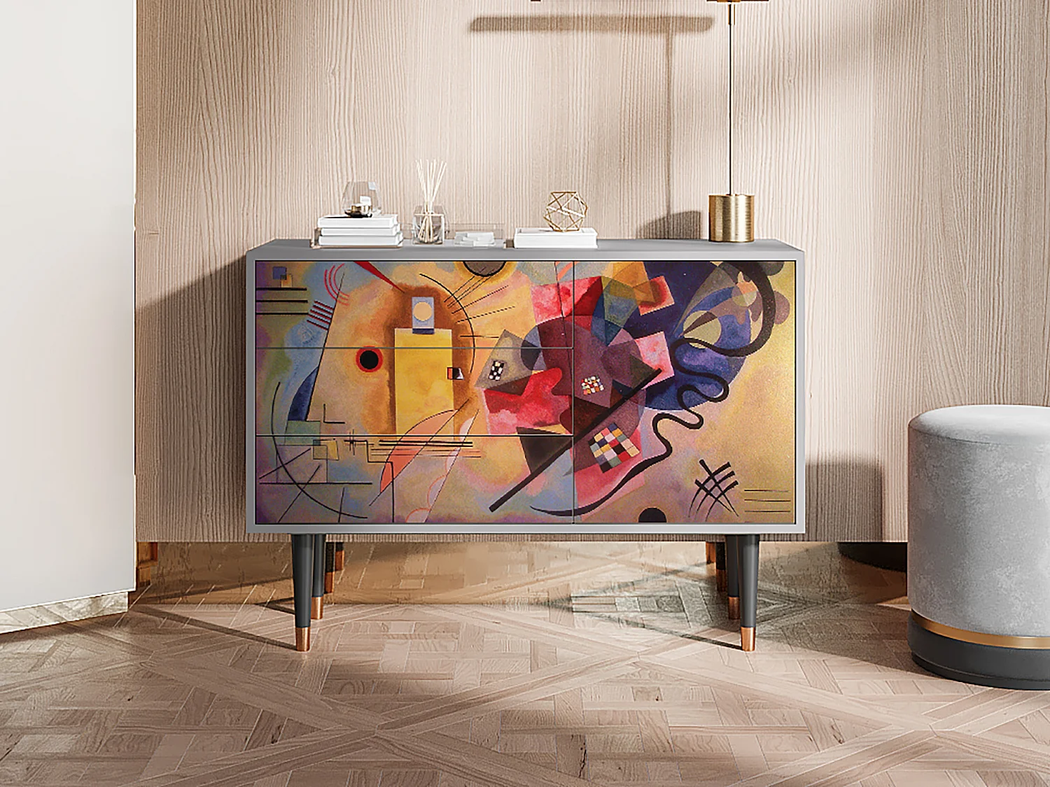 Buffet - 115х84х41 cm - S3 - Modern Art, Gris