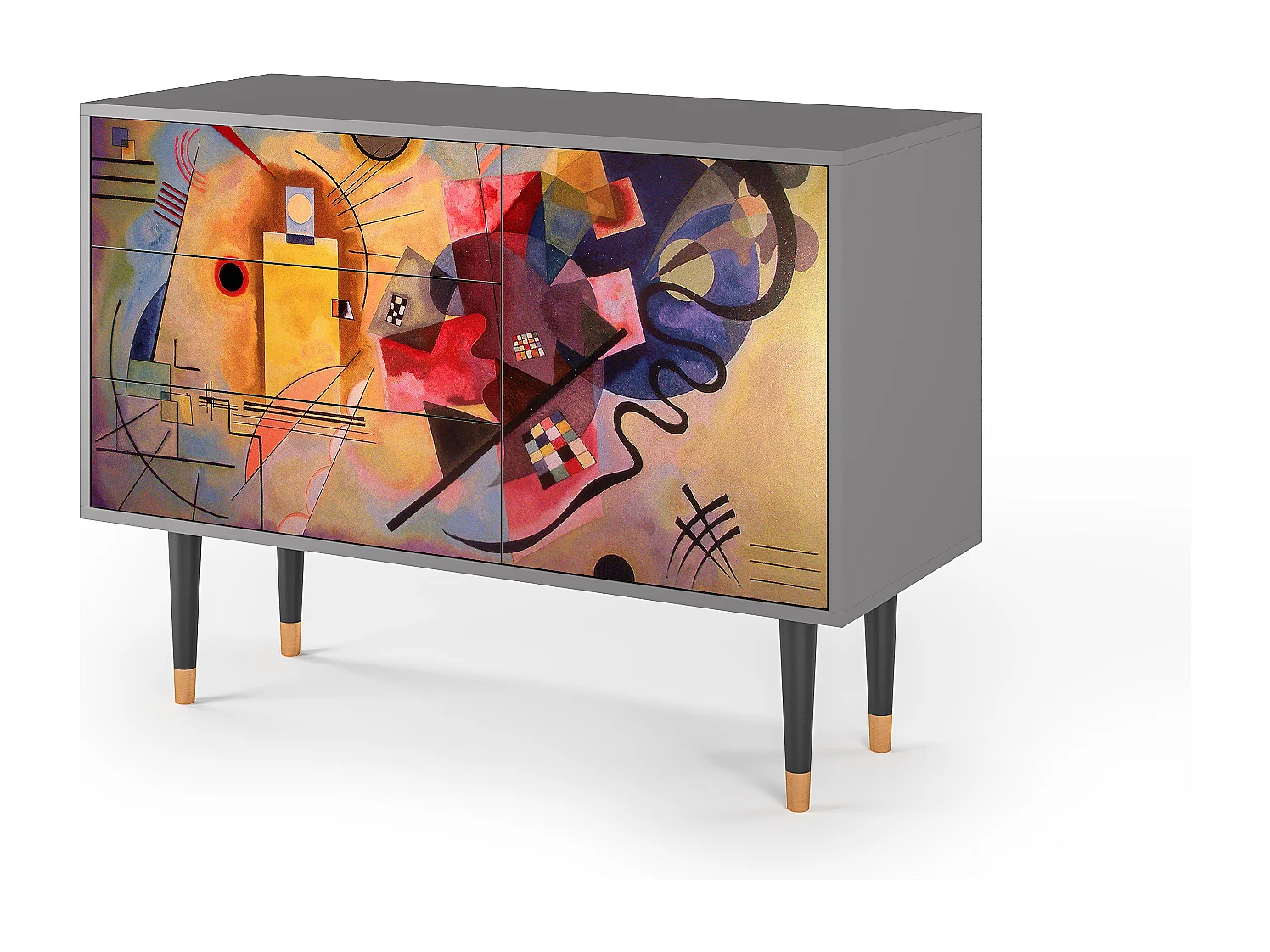 Sideboard - 115х84х41 cm - S3 - Modern Art, Grau