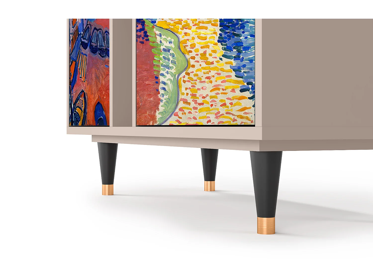 Credenza - 94х96х41 cm - BS5 - Charing Cross Bridge, Latte