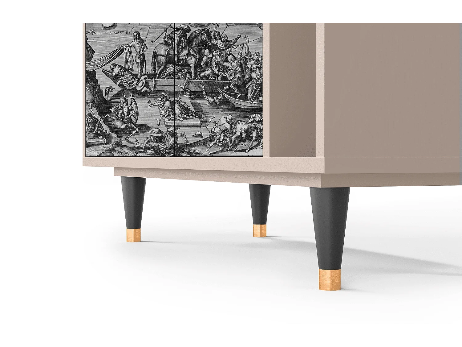 Aparador - 96х110х41 cm - BS6 - Saint Martin, Latte