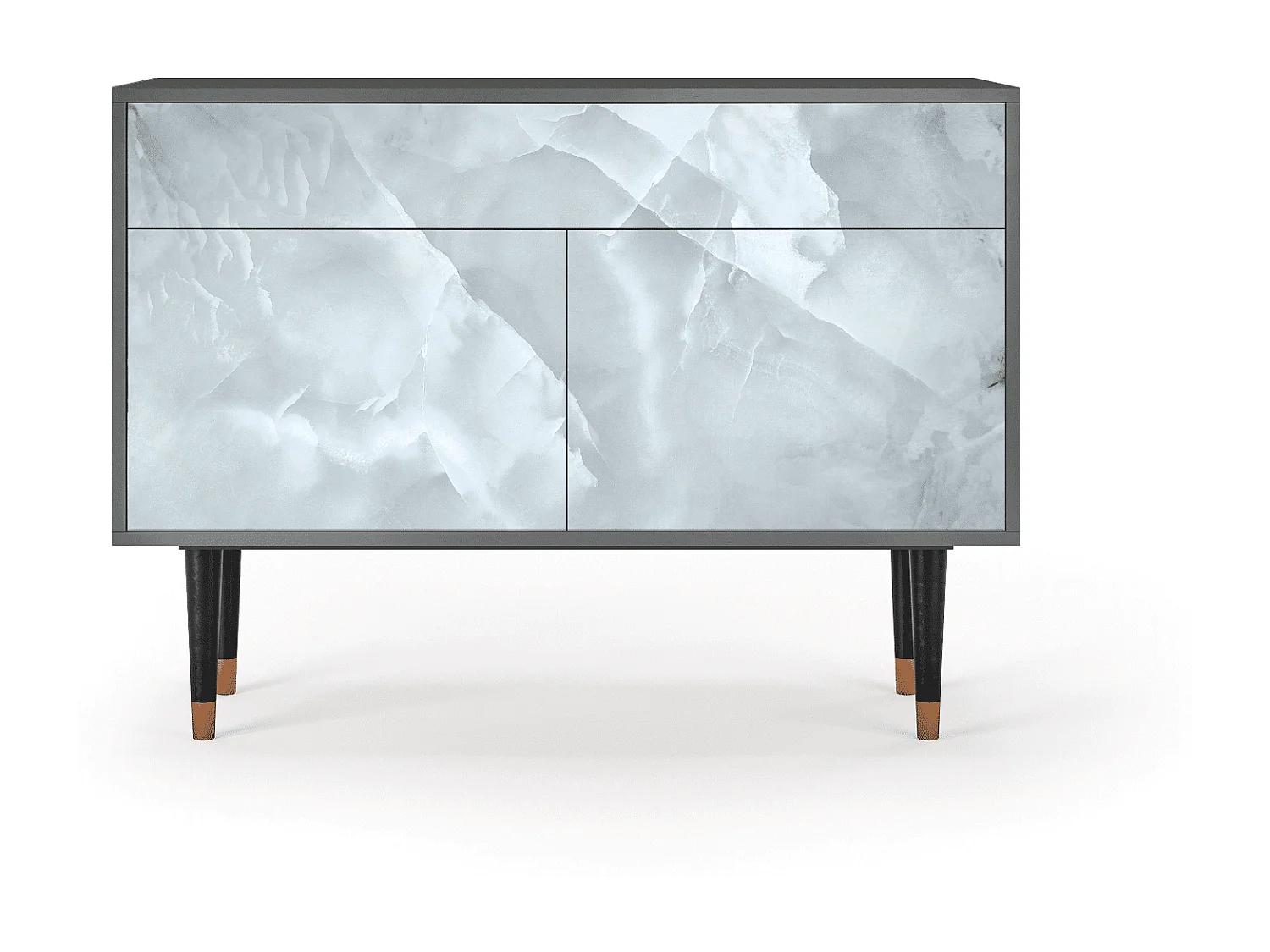 Dressoir - 115x85x48 cm - BS4 - The Onyx, Antraciet