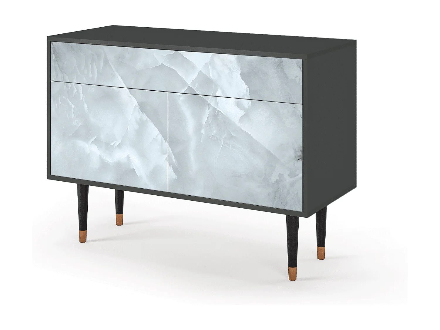 Buffet - 115x85x48 cm - BS4 - The Onyx, Anthracite