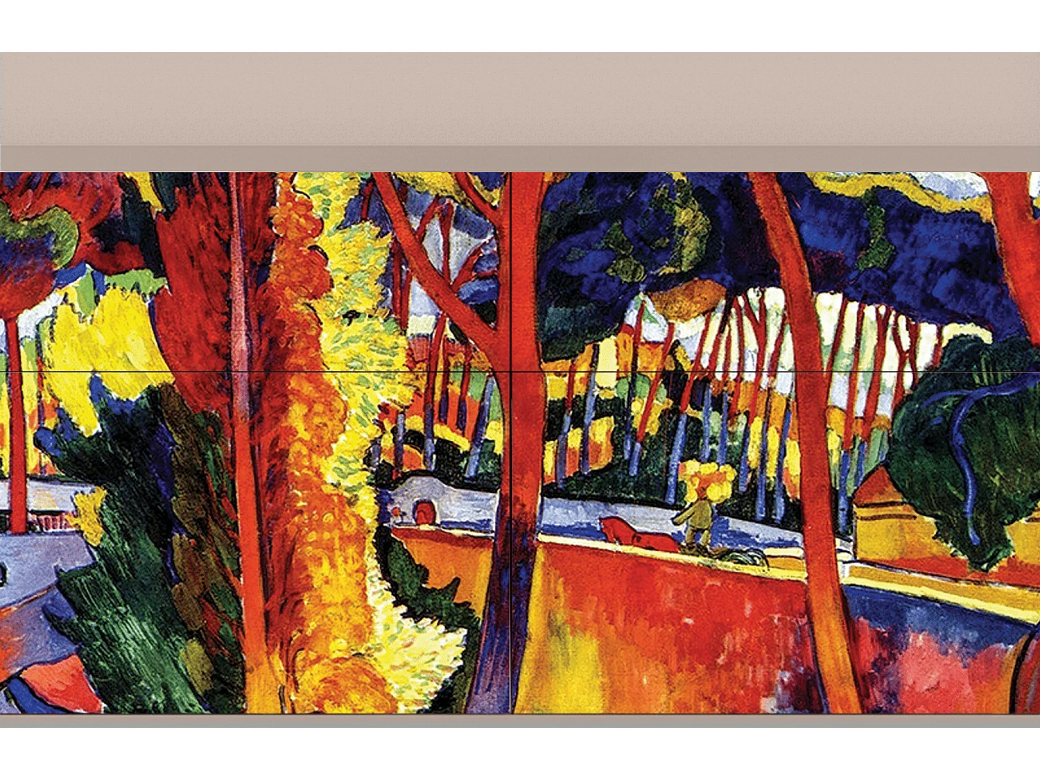 Kredens - 115x85x48 cm - BS4 - The Turning Road, Latte