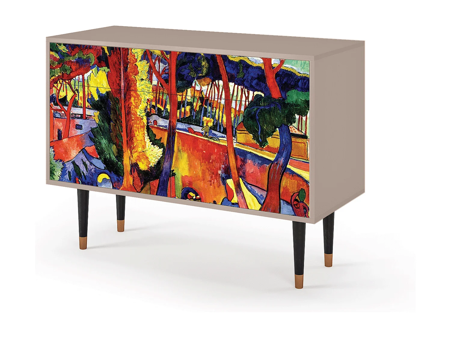 Credenza - 115x85x48 cm - BS4 - The Turning Road, Latte