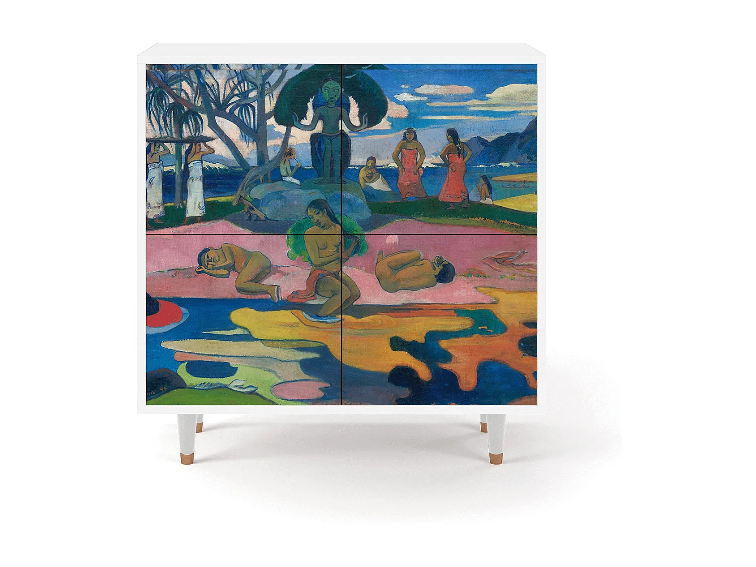 Sideboard - 94x96x48 cm - BS3 - Day of the God, Weiß