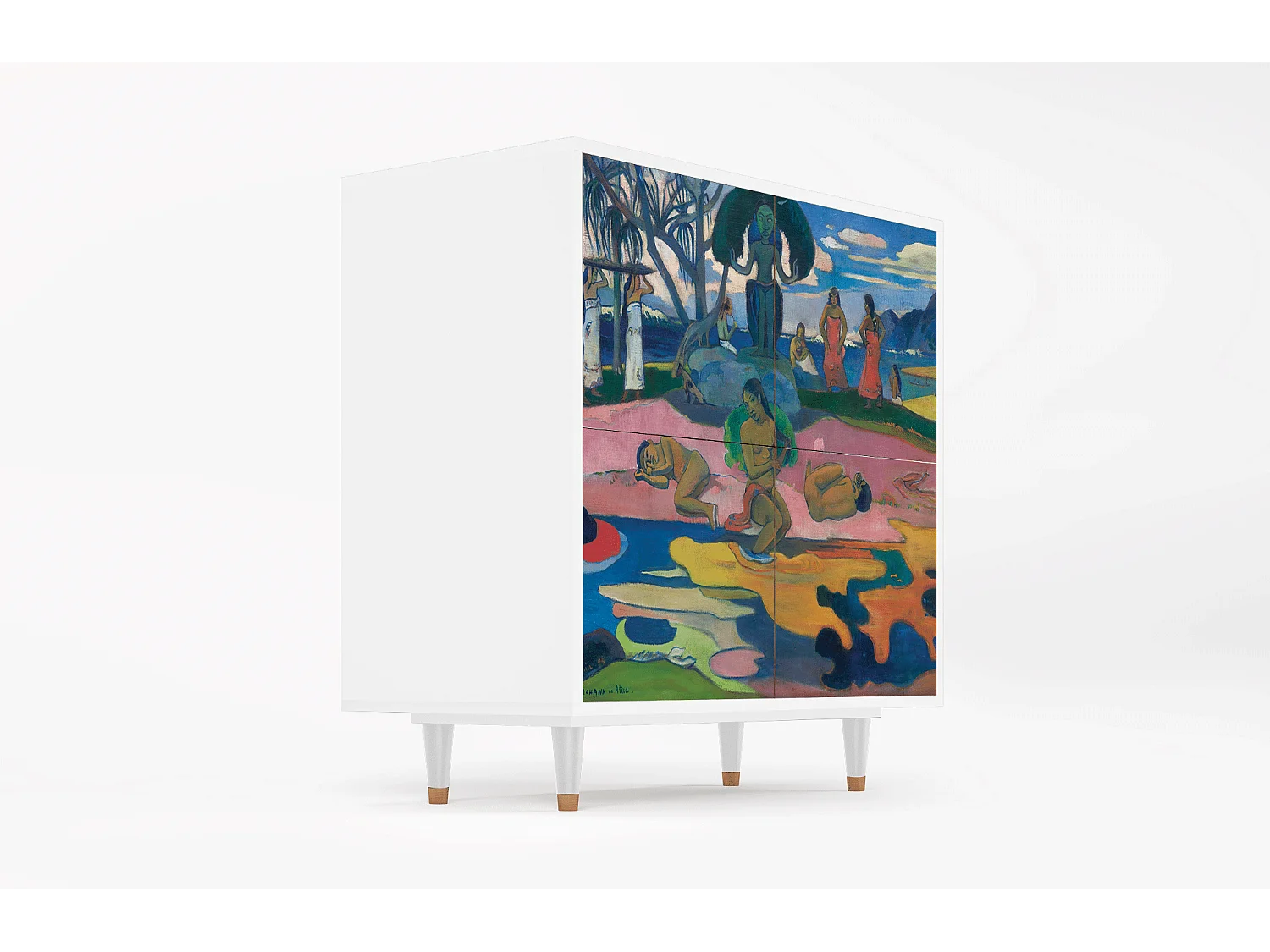 Sideboard - 94x96x48 cm - BS3 - Day of the God, Weiß