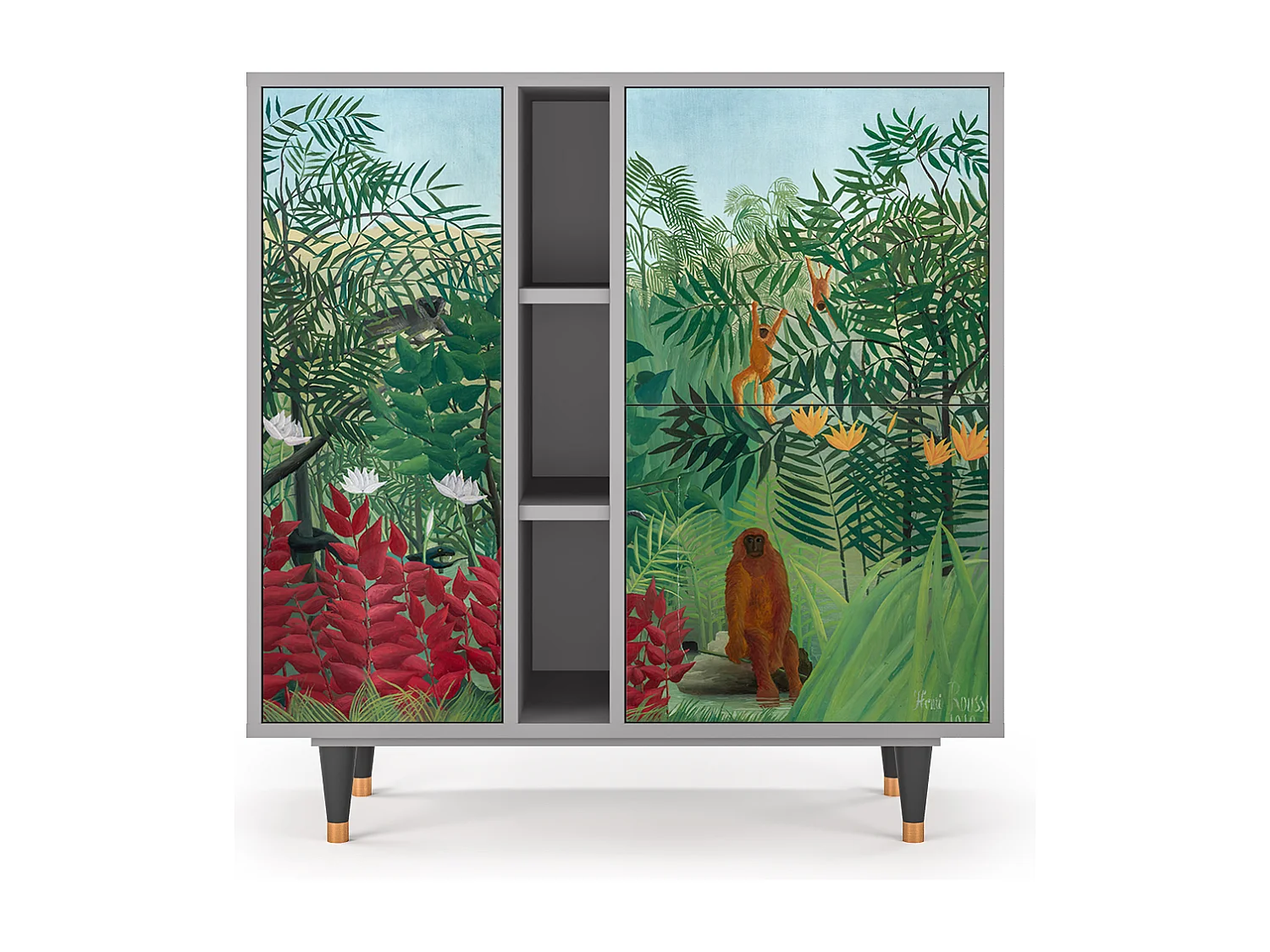 Buffet - 94х96х41 cm - BS5 - Jungles in Paris, Gris