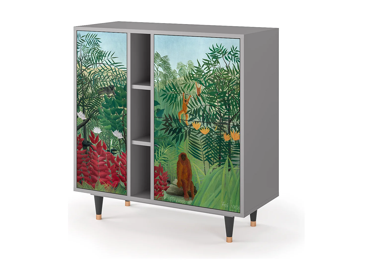 Buffet - 94х96х41 cm - BS5 - Jungles in Paris, Gris