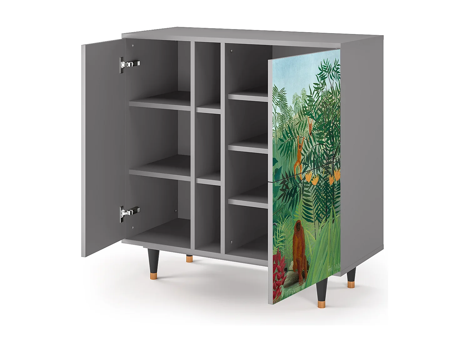 Buffet - 94х96х41 cm - BS5 - Jungles in Paris, Gris