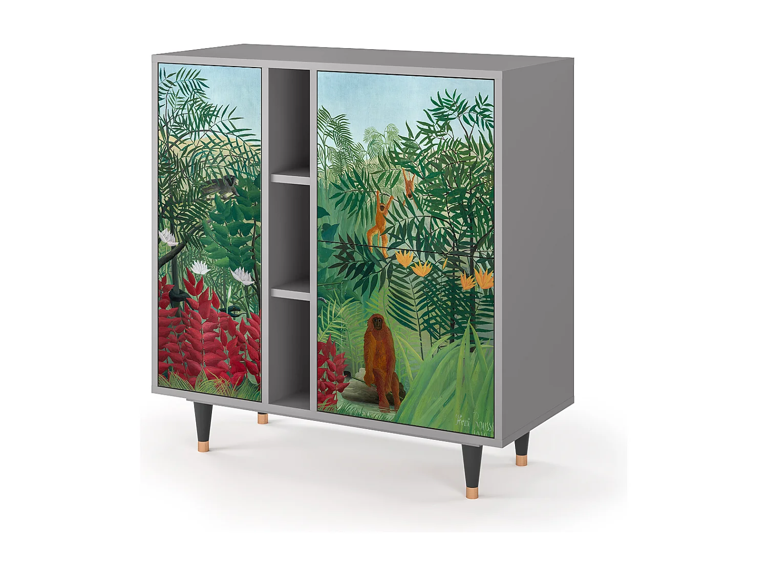 Buffet - 94х96х41 cm - BS5 - Jungles in Paris, Gris