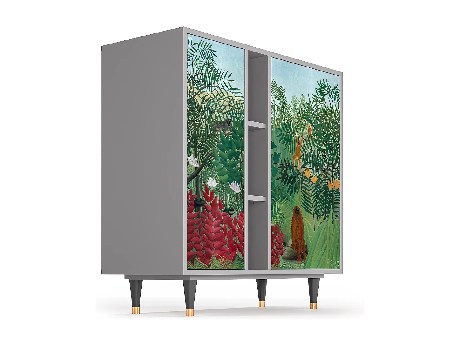 Buffet - 94х96х41 cm - BS5 - Jungles in Paris, Gris