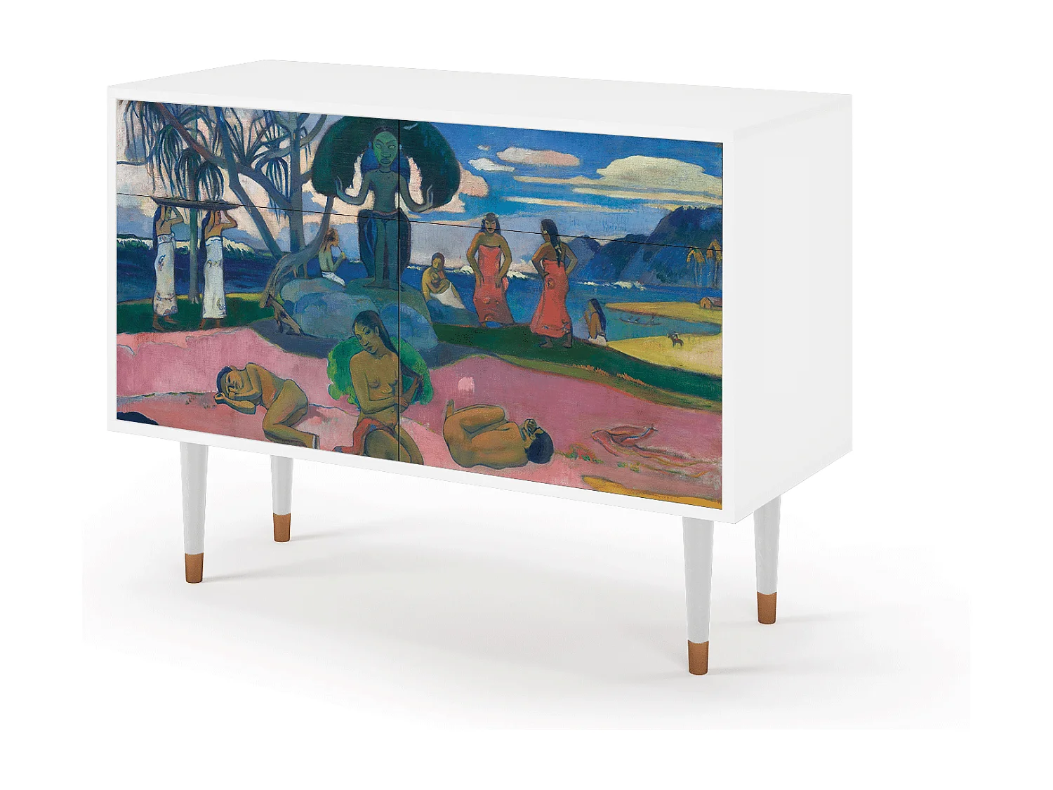 Kredens - 115x85x48 cm - BS4 - Day of the God, Biały