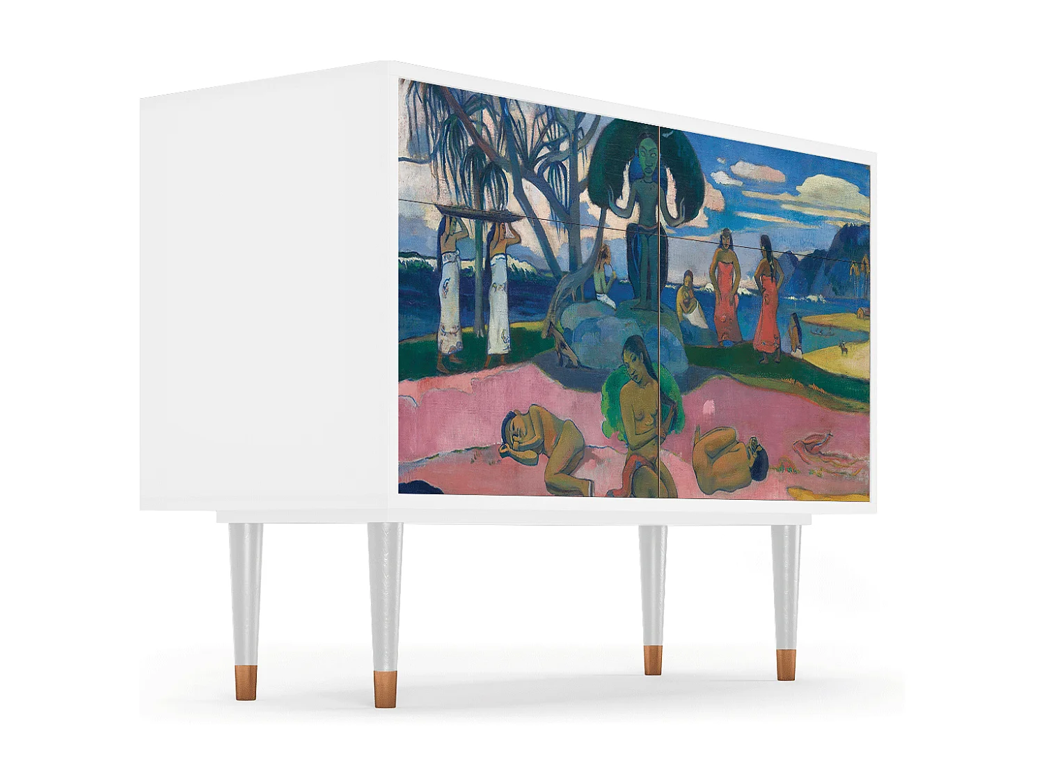 Kredens - 115x85x48 cm - BS4 - Day of the God, Biały